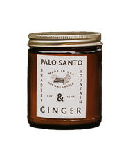 Chargez l’image dans le spectateur de la Galerie, Palo Santo & Ginger Candle