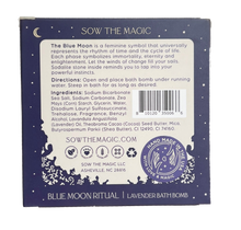 Chargez l’image dans le spectateur de la Galerie, Blue Moon Lavender Bath Bomb with Sodalite