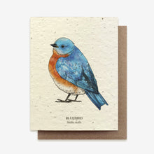 Chargez l’image dans le spectateur de la Galerie, Cartes de voeux pour animaux et insectes - Papier de semences plantables (13 variantes)