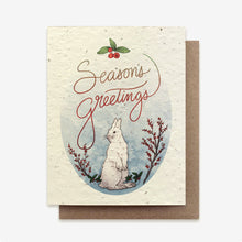 Chargez l’image dans le spectateur de la Galerie, Cartes de voeux pour animaux et insectes - Papier de semences plantables (13 variantes)