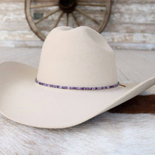 Load image into Gallery viewer, Lilac Purple Stone Hat Band
