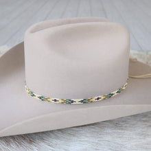 Load image into Gallery viewer, Western Beaded Hat Band - Santa Fe: Western Beaded Hat Band - Santa Fe
