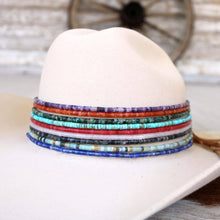 Load image into Gallery viewer, Lilac Purple Stone Hat Band
