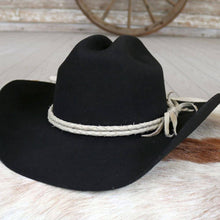 Load image into Gallery viewer, Bone Braided Leather Hat Band
