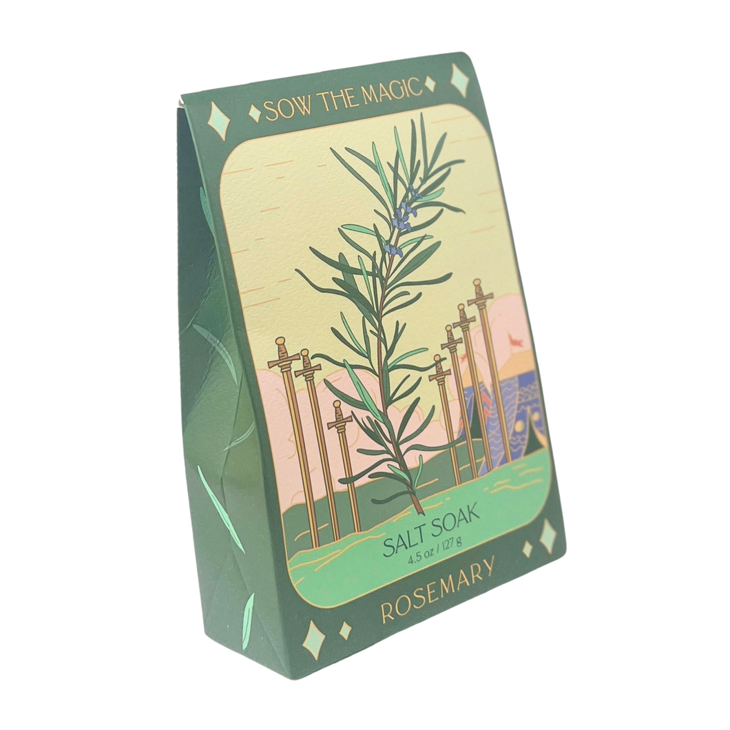 Rosemary Tarot Bath Salt Soak