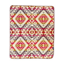 Load image into Gallery viewer, Canoa Baby Blanket - Warm Mahogany Sunset
