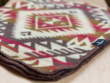 Load image into Gallery viewer, Canoa Baby Blanket - Warm Mahogany Sunset
