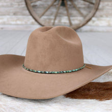 Load image into Gallery viewer, African Turquoise Stone Hat Band
