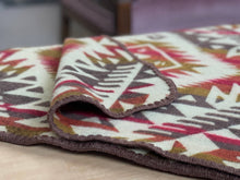 Load image into Gallery viewer, Canoa Baby Blanket - Warm Mahogany Sunset
