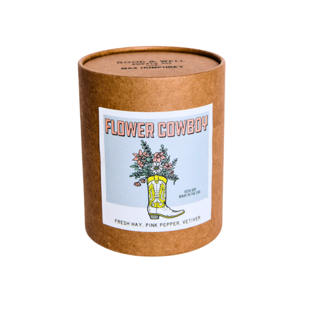 Flower Cowboy Soy Candle