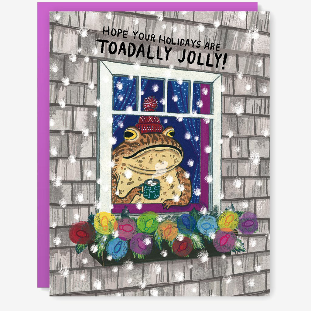 Holiday Toad / Toadally Miss You Card