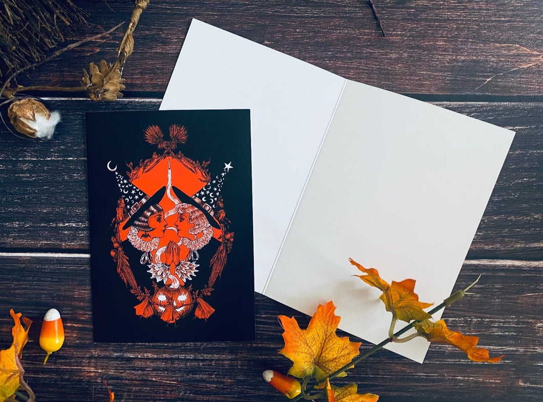 Halloween - Greeting Card- (2 variants)