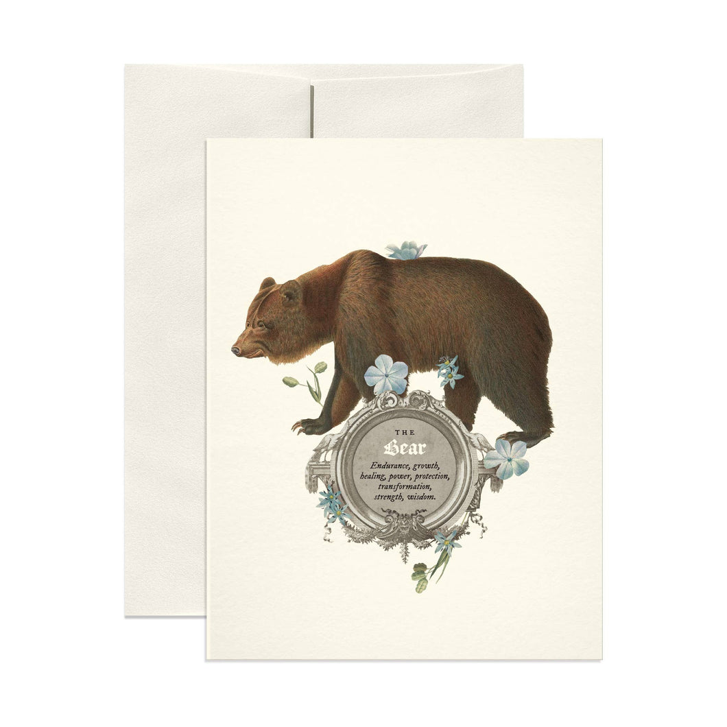 The Bear Symbolism Card