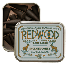 Load image into Gallery viewer, Redwood Incense - Oakmoss Sage Citrus + Damp Earth

