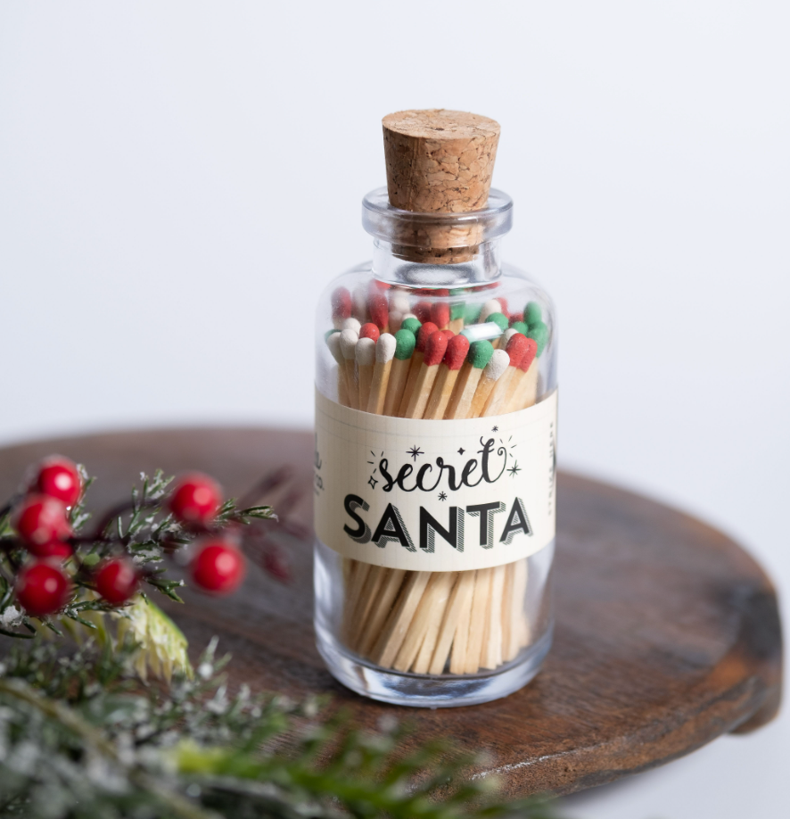 Mini Apothecary Christmas Secret Santa Matches