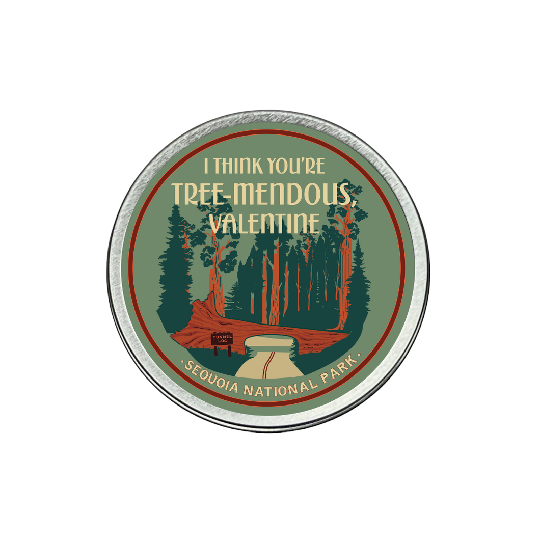 Sequoia National Park Valentine Candle