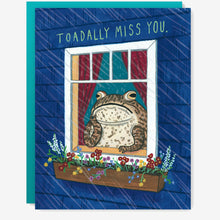 Load image into Gallery viewer, Holiday Toad / Toadally Miss You Card
